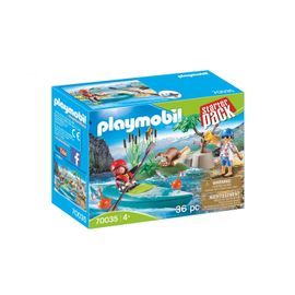 Playmobil 70035 - StarterPack Sportifs et kayak