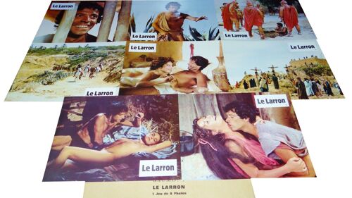 Le Larron (Il Ladrone) : Jeu De 8 Photos D'exploitation Cinématographique - Format 21x27 Cm - De Pasquale Festa Campanile Avec Enrico Montesano, Edwige Fenech, Bernadette Lafont - 1979