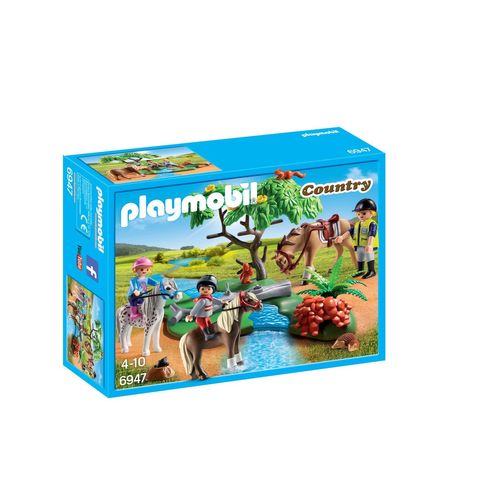 Playmobil 6947 - Cavaliers avec poneys et cheval