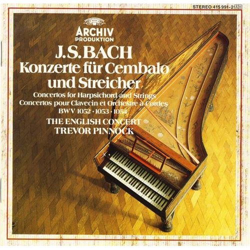 Concertos Pour Clavecin Bwv 1052 À 1054 Pinnock, Clavecin