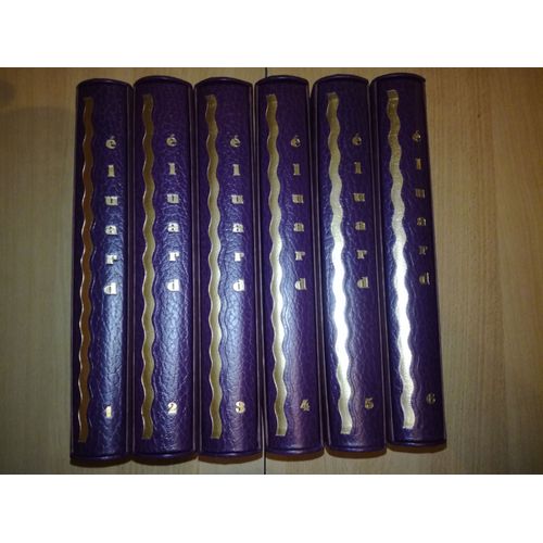 Oeuvres Poétique De Paul Eluard Annotée Par Hubert Juin 6 Tomes