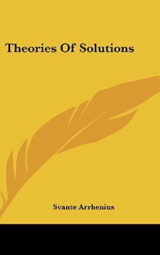 Theories Of Solutions