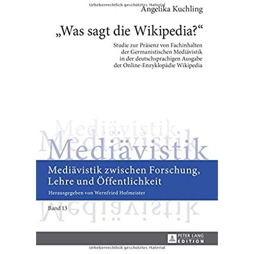 'was Sagt Die Wikipedia?'
