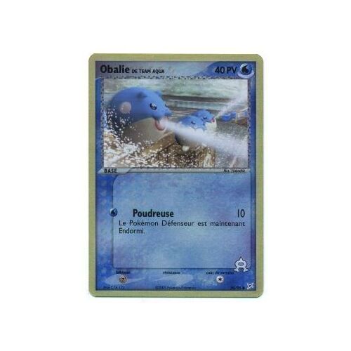 Pokemon Francaise Magma & Aqua Holo Inv N° 56/95 Obalie