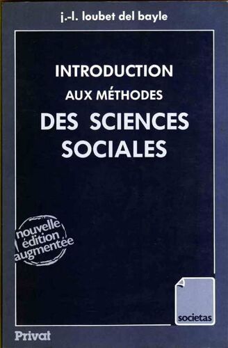 Introduction Aux Méthodes Des Sciences Sociales