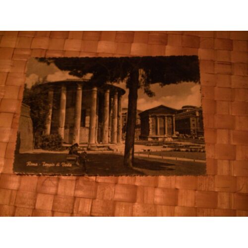 Rome - Le Temple De Vesta - Carte Postale Ancienne