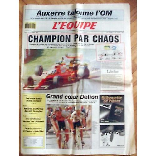 L'equipe  N° 13829 : Du 22 Octobre 1990