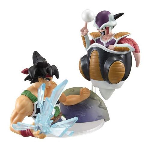 Dbz Figurine Diorama Dragonball Gashapon Dragon Ball Z Imagination Part 10 Baddack Vs Freezer 7.5cm
