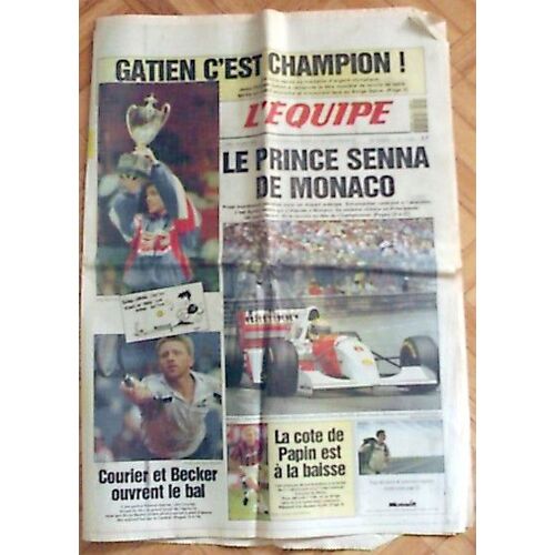 L'equipe  N° 14632 : Du 24 Mai 1993