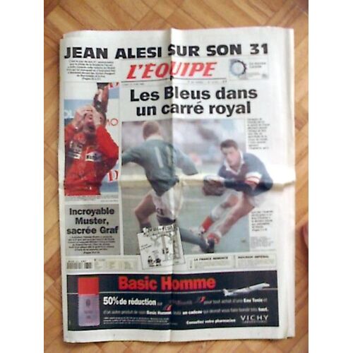 L'equipe  N° 15272 : Du 12 Juin 1995