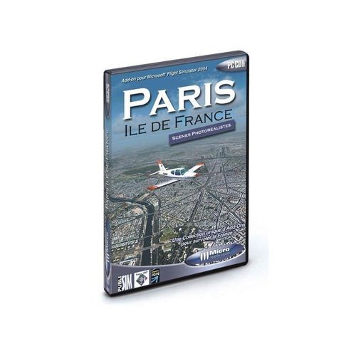 Paris Ile De France - Add-On Pour Flight Simulator 2004 (Compatible Fs X) : - Scènes Photoréalistes Pc