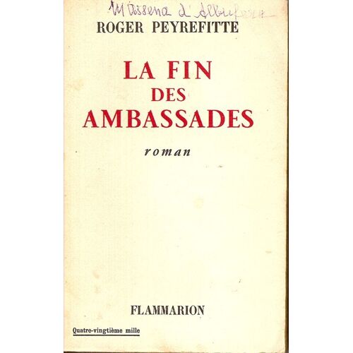 La Fin Des Ambassades