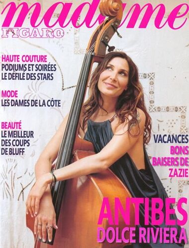 Madame Figaro (Zazie / Haute Couture)  N° 1195 : Antibes Dolce Riviera