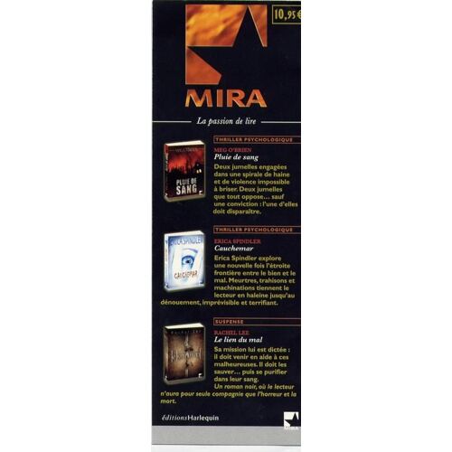 Marque Page  N° 0 : Mira, La Passion De Lire