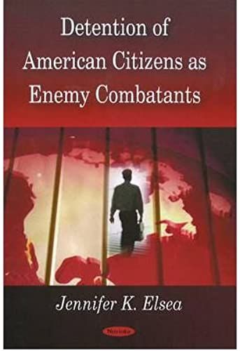 Detention Of American Citizens As Enemy Combatants (Paperback) - Common