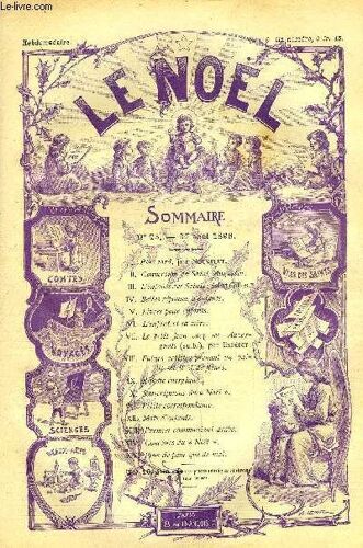 Le Noël N° 75 - Plus Tard Par Nouvelet, Conversion De Saint Augustin, L Enfance Des Saints : Saint Gilles, Livres Pour Enfants, L Enfant Et Sa Mère, Le Petit Jean Chez Les Auvergnats (Suite) Par(...)