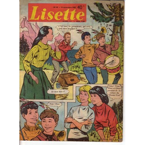 Lisette N° 46/ 16  Novembre 1958