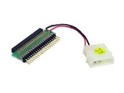 Lindy - Adaptateur IDE / EIDE - IDC 40 broches, alimentation interne 4 plots (M) pour IDC 44 broches (M)