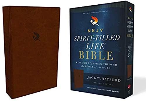 Nkjv, Spirit-Filled Life Bible, Third Edition, Leathersoft, Brown, Red Letter, Comfort Print