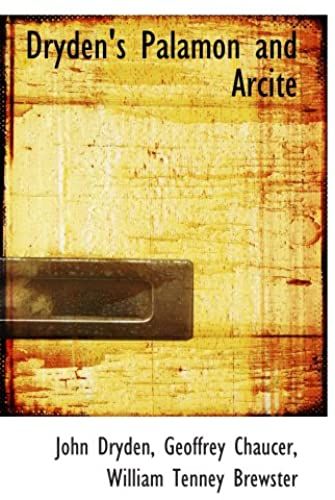 Dryden's Palamon And Arcite