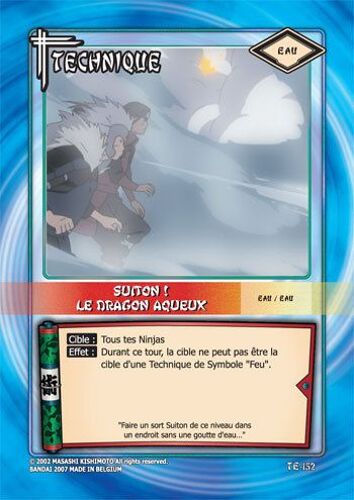 Naruto Serie 4 Te-152 Suiton ! Le Dragon Aqueux