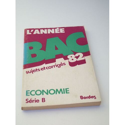 L'année Bac N° 11 - Série B