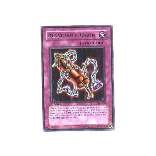 Yugioh Us Série Lod Carte Rare N° Lod-088 Blast With Chain