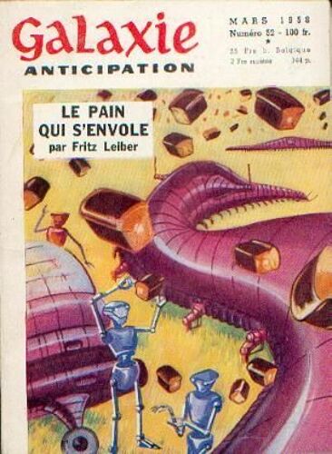 Revue Galaxie Première Série N° 52 :- La Loi De La Porte Par Lloyd Biggle Jr- Coeur De Pierre Par Algis Budrys- À L'assaut Des Hommes Par Daniel F. Galouye- Mauvais Destin Par Jim Harmon- Les...
