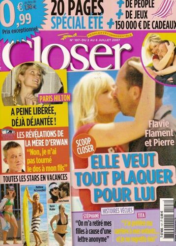 Closer N° 107 Du 02/07/2007
