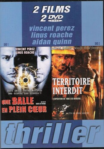 Une Balle En Plein Coeur + Territoire Interdit - Pack