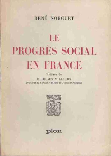 Le Progrès Social En France