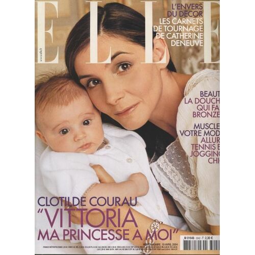 Elle / 19-04-2004  N° 3042 : Clotilde Courau (8p) - Ben Stiller / Owen Wilson (2p) - Catherine Deneuve (5p)