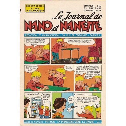 Le Journal De Nano Et Nanette  N° 264