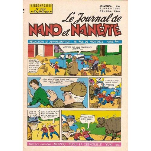 Le Journal De Nano Et Nanette  N° 263