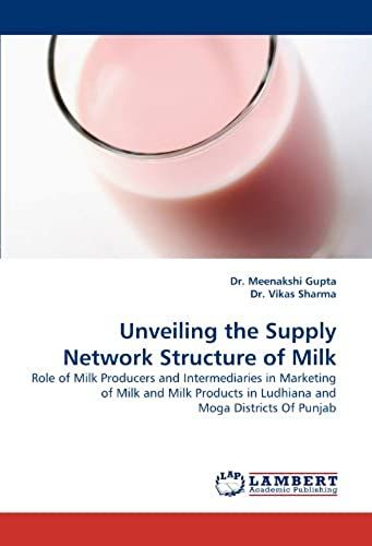Unveiling The Supply Network Structure Of Milk