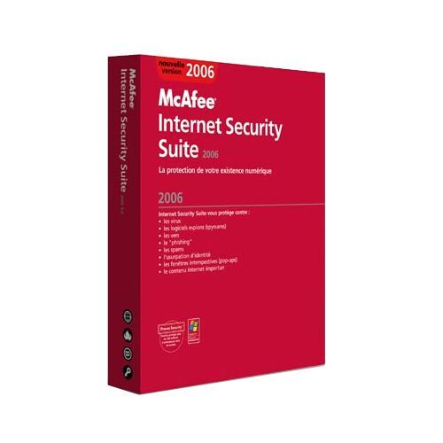 Mcafee Internet Security Suite 2006 - (V. 8.0) - Version Boîte - 1 Utilisateur - Cd - Win - Français)