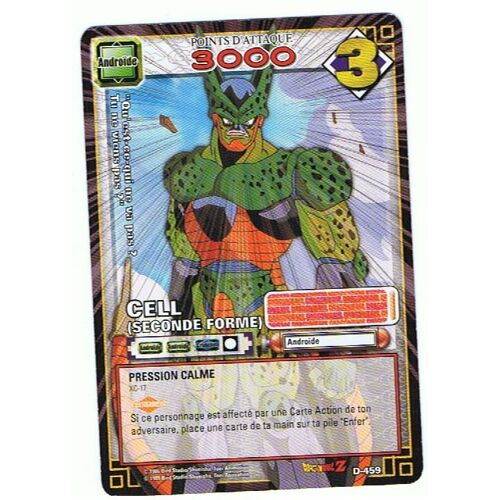 Cell (Seconde Forme) - D 459 - Dragon Ball - Série 5 - Vf - 2007
