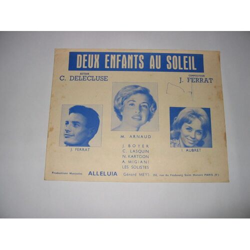 Deux Enfants Au Soleil (J.Ferrat I.Aubret)