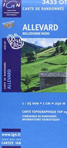 Allevard/Belledonne Nord Gps: Ign.3433ot