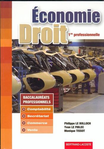 Economie-Droit 1ere Bac Pro