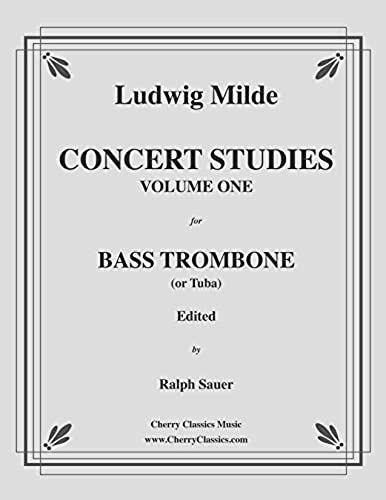 Concert Studies For Bass Trombone Or Tuba, Volume 1 Edited By Ralph Sauer
