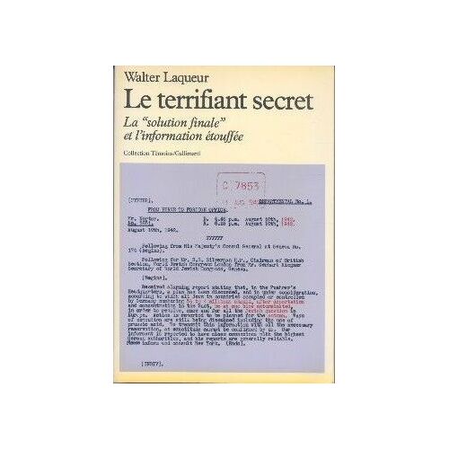 Terrifiant Secret