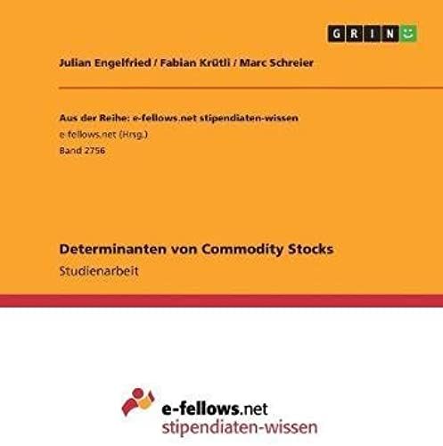 Determinanten Von Commodity Stocks