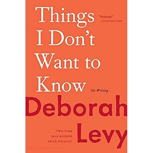 Things I Don't Want To Know