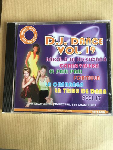 Dj Dance Volume 19 - Tony Bram¿S - Cd Musique -