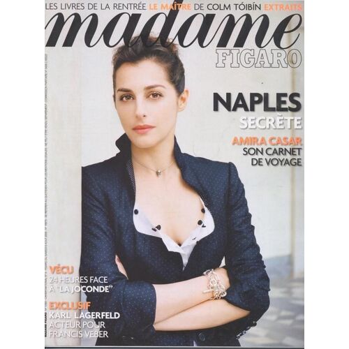 Madame Figaro / 06-08-2005  N° 18975 : Amira Casar (4p)