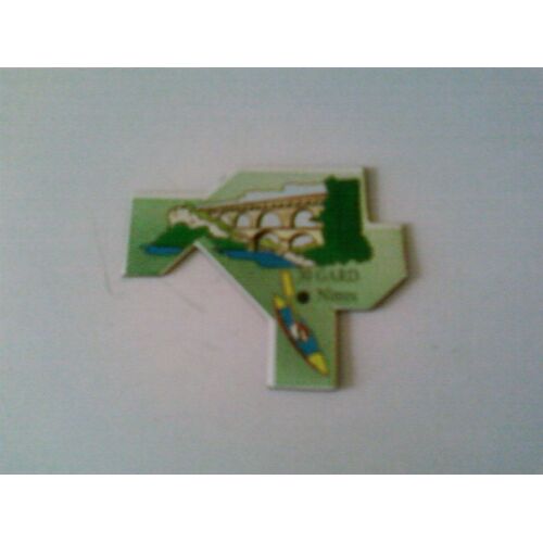 Magnet Carte De France N° 30 Gard - Nimes