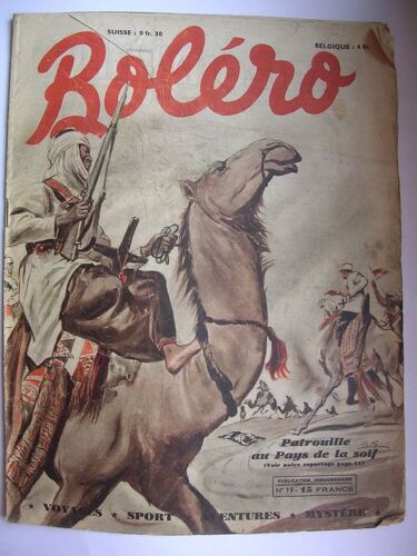 Boléro N°19-Voyages,Sport,Aventures,Mystère  N° 19 : Arizona-Bill,Patrouille Au Pays De La Soif