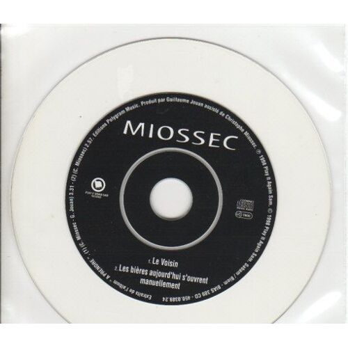 Miossec Le Voisin/Les Bieres Aujourd'hui Souvrent Manuellement Cd Promo