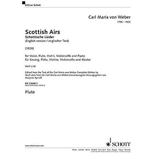 Scottish Airs Wev U. 16 / Partition